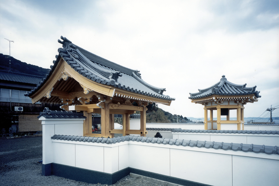 宛陵寺　山門・鐘楼堂