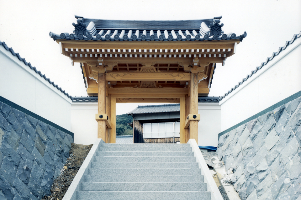 宛陵寺　山門・鐘楼堂